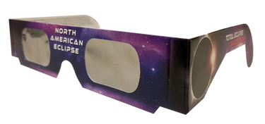 Lunettes à éclipse solaire certifiées ISO (styles assortis)